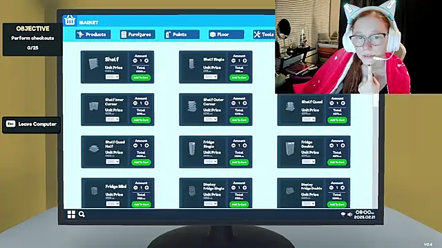 LilyFoxxx online show from February 2025 04:18:02 AM