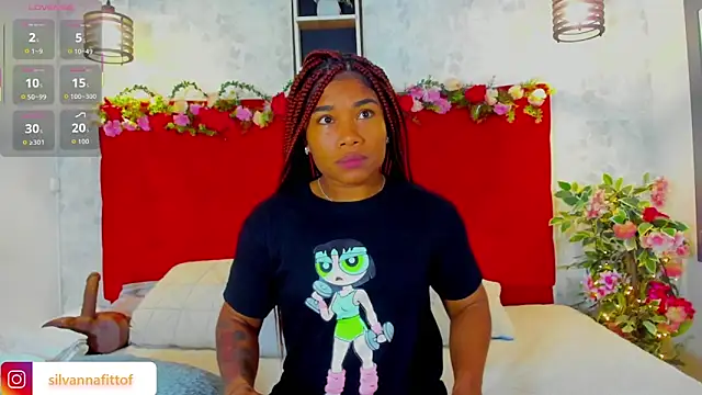 Snapshot of SilvannaFit chatting on November 2025 12:05:02 PM SilvannaFit online show from November 2025 12:05:02 PM