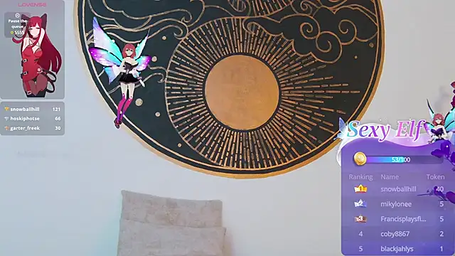 Lunamistyc online show from March 2025 01:24:01 AM