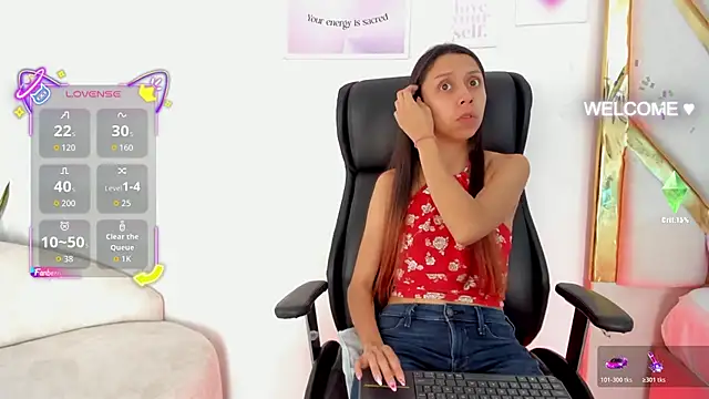 Goddess  Lilith online show from November 2025 01:38:02 PM