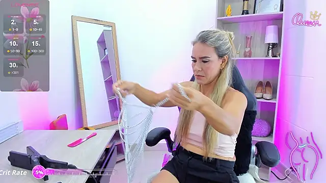 Evangeline johns online show from February 2026 09:58:02 PM