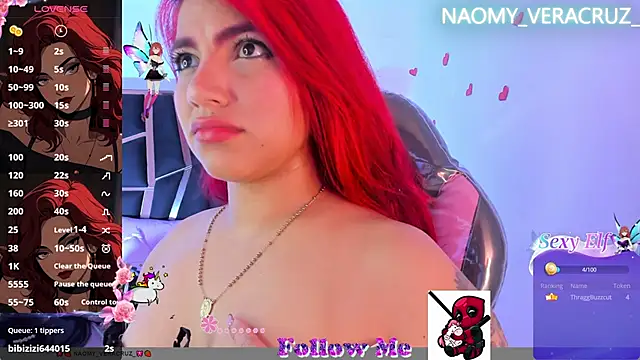 Naomy veracruz  online show from February 2025 01:22:01 PM