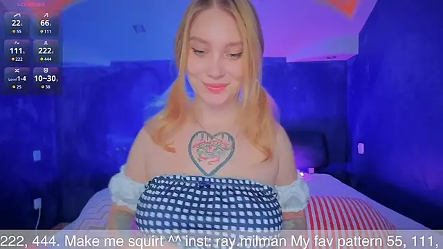 Snapshot of AliceMilman chatting on November 2025 10:31:01 AM AliceMilman online show from November 2025 10:31:01 AM