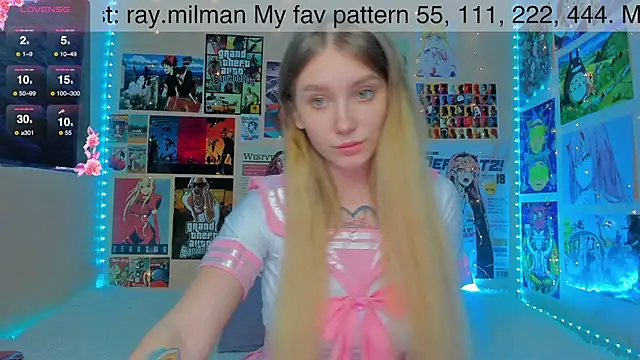 Snapshot of AliceMilman chatting on January 2025 10:52:01 AM AliceMilman online show from January 2025 10:52:01 AM