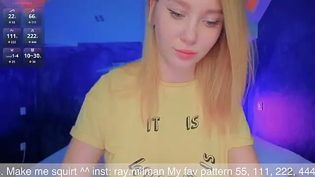 Snapshot of AliceMilman chatting on November 2025 11:58:01 AM AliceMilman online show from November 2025 11:58:01 AM