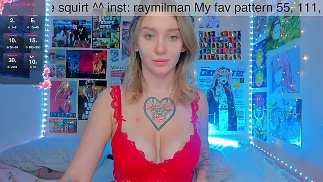 Snapshot of AliceMilman chatting on December 2024 03:00:02 PM AliceMilman online show from December 2024 03:00:02 PM