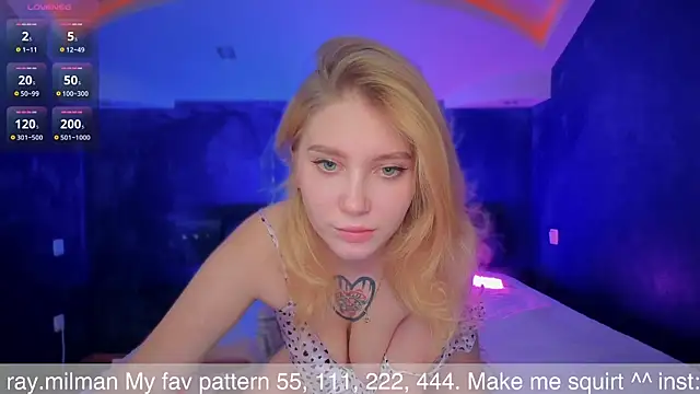 Snapshot of AliceMilman chatting on October 2025 11:41:02 AM AliceMilman online show from October 2025 11:41:02 AM