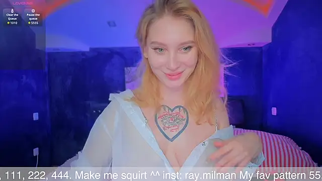 Snapshot of AliceMilman chatting on November 2025 10:09:02 AM AliceMilman online show from November 2025 10:09:02 AM