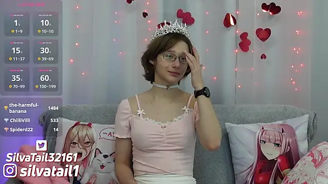 Snapshot of Silva-Tail chatting on February 2025 08:13:02 AM Silva-Tail online show from February 2025 08:13:02 AM
