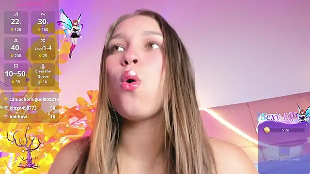 HaleyAmaya online show from May 2026 01:01:02 AM