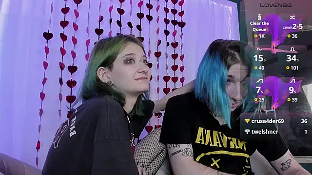 Snapshot of Milten-Trish chatting on February 2025 11:25:02 PM Milten-Trish online show from February 2025 11:25:02 PM