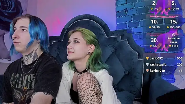 Snapshot of Milten-Trish chatting on February 2025 02:16:01 AM Milten-Trish online show from February 2025 02:16:01 AM