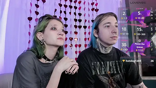 Snapshot of Milten-Trish chatting on February 2025 08:20:02 PM Milten-Trish online show from February 2025 08:20:02 PM