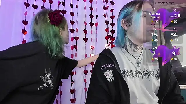 Snapshot of Milten-Trish chatting on February 2025 07:37:02 PM Milten-Trish online show from February 2025 07:37:02 PM