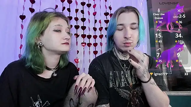 Snapshot of Milten-Trish chatting on March 2025 06:54:01 PM Milten-Trish online show from March 2025 06:54:01 PM