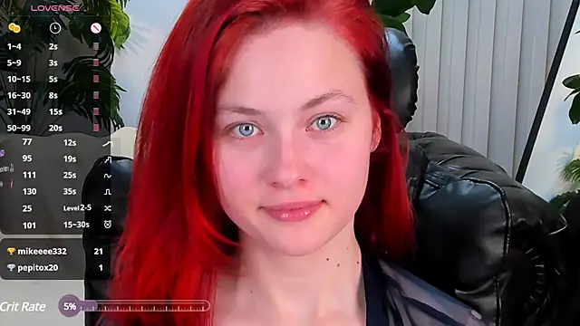 DarkErica online show from February 2025 11:23:01 AM