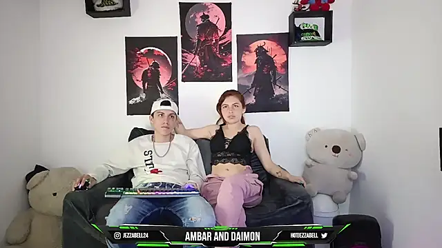 Ambar and daimon  online show from February 2025 04:46:02 AM