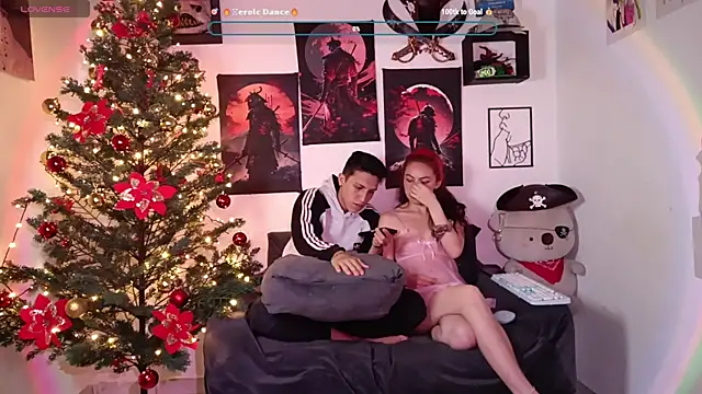 Ambar and daimon  online show from December 2025 09:58:02 PM