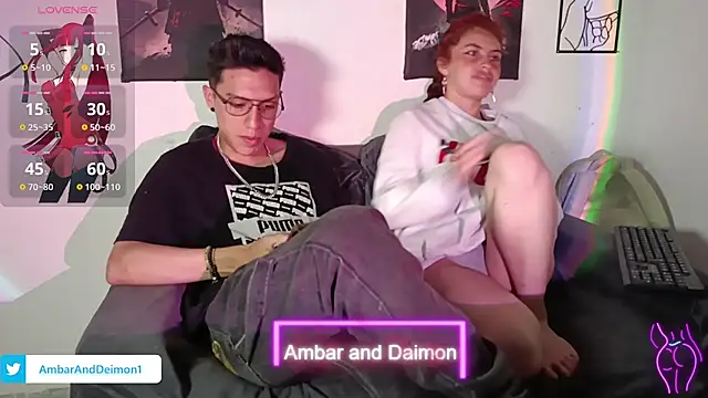 Ambar and daimon  online show from September 2025 11:08:02 AM