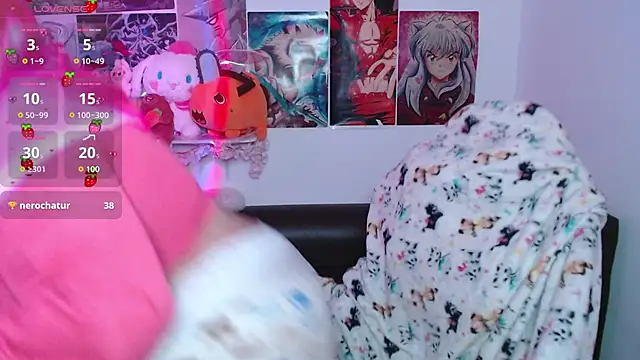 Pinky-Flower online show from November 2025 01:59:01 PM