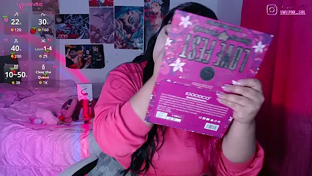 Pinky-Flower online show from February 2026 03:18:01 PM