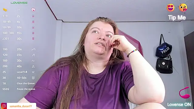 Queensamantha777 online show from January 2026 11:44:02 PM