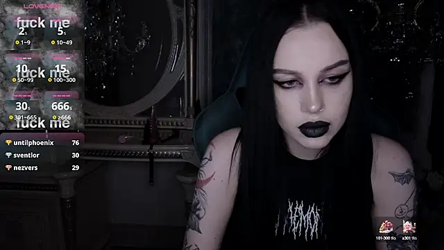 alexx succubus online show from March 2025 09:53:01 PM