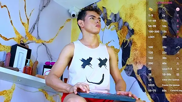 Nijinsky LatinBoy online show from September 2025 10:53:02 AM