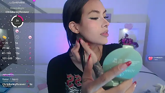 VenusEvans1 online show from February 2025 10:09:01 PM