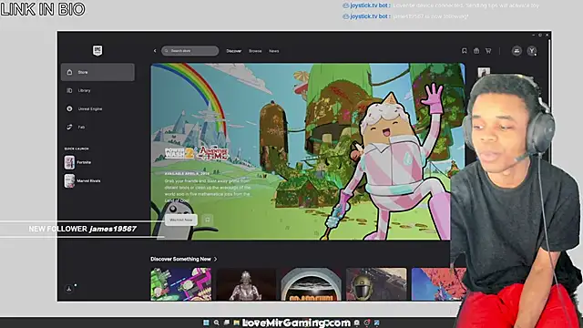 lovemirgaming online show from February 2026 08:52:02 PM