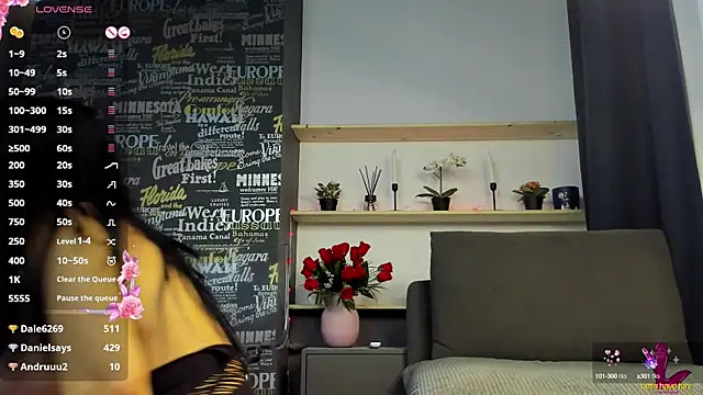 MyaBlack online show from March 2025 10:18:02 AM