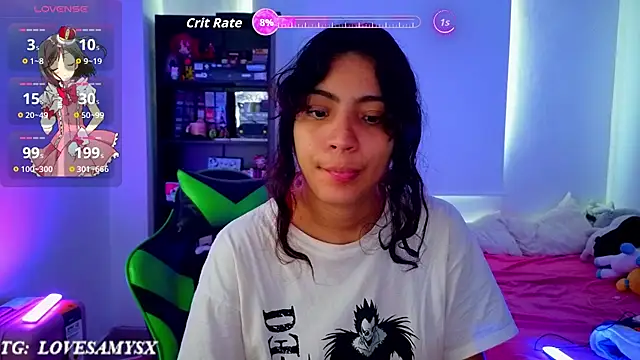 Lovelyamyy online show from July 2026 03:29:02 PM