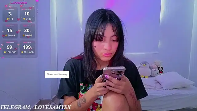 Lovelyamyy online show from April 2026 07:58:02 PM