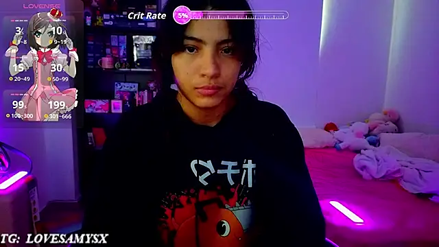 Lovelyamyy online show from June 2026 03:18:01 PM