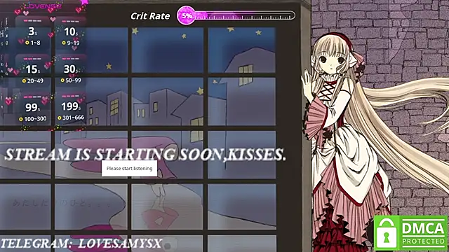 Lovelyamyy online show from April 2026 08:57:01 PM