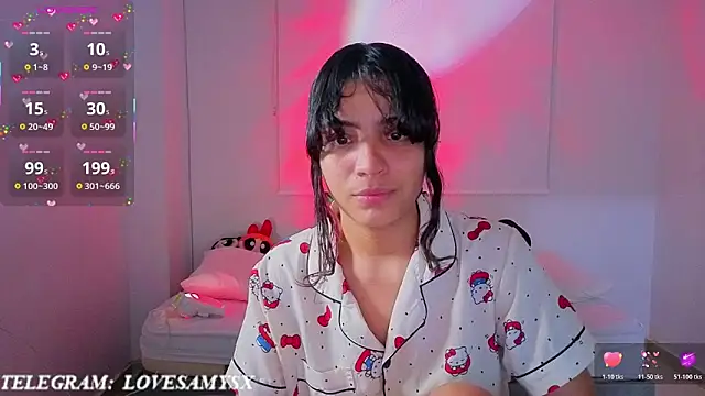 Lovelyamyy online show from April 2026 02:38:01 AM