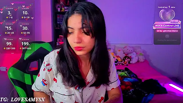 Lovelyamyy online show from June 2026 03:00:01 AM