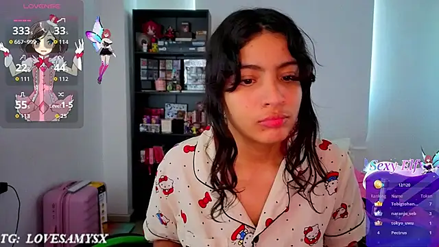 Lovelyamyy online show from June 2026 05:32:01 PM