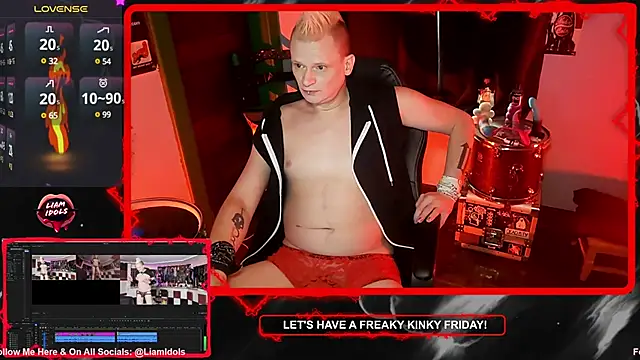 LiamIdols online show from January 2025 08:07:02 PM