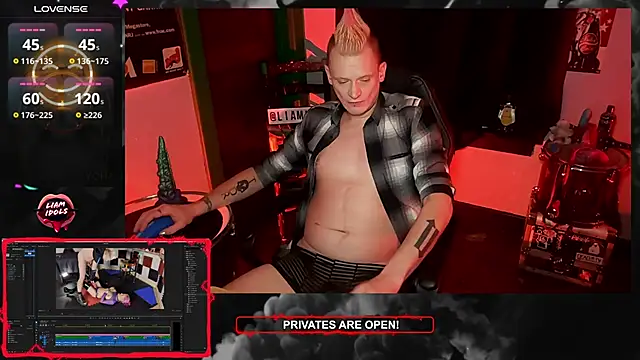 LiamIdols online show from January 2025 06:24:02 PM