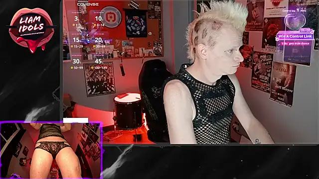 LiamIdols online show from April 2026 03:41:01 PM