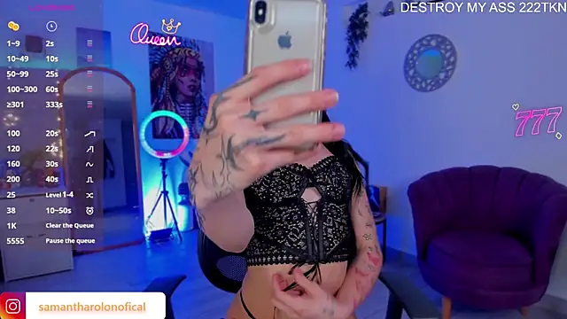 Samantha Rolon online show from May 2026 02:49:02 AM