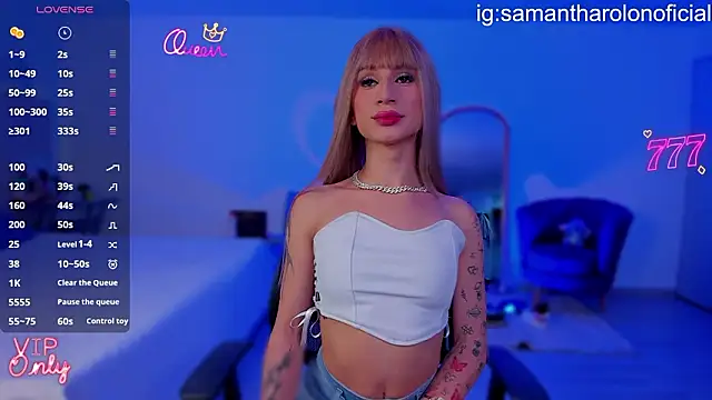 Samantha Rolon online show from March 2026 12:04:01 AM