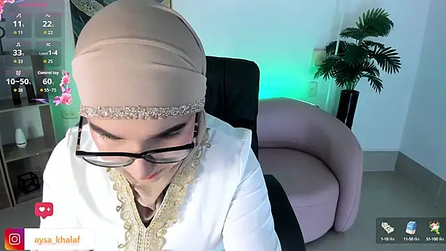 Ayha khalaf online show from September 2025 01:15:01 AM