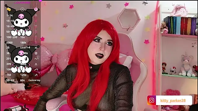 Snapshot of Kitty_Parker chatting on June 2026 01:55:01 AM Kitty Parker online show from June 2026 01:55:01 AM