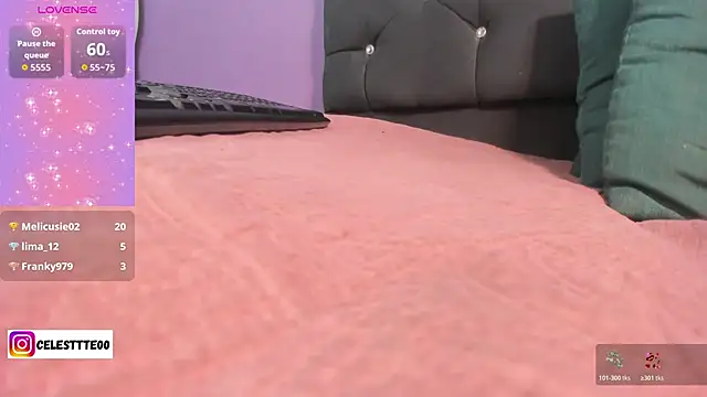 celesstte 00 online show from January 2026 05:27:02 PM