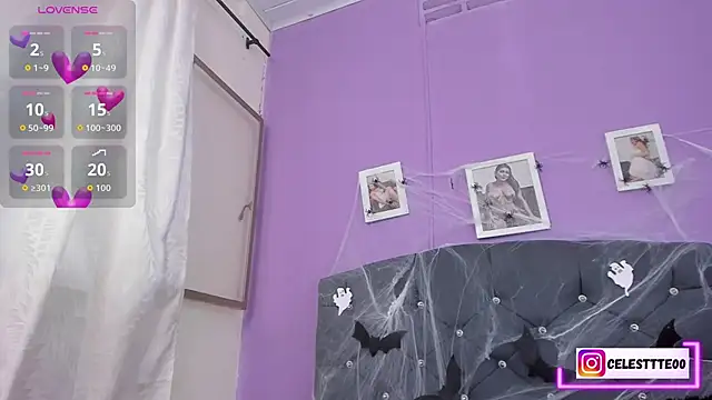 celesstte 00 online show from October 2025 01:34:01 PM
