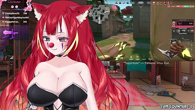 Snapshot of LewdKira_VT chatting on March 2025 10:18:02 AM LewdKira VT online show from March 2025 10:18:02 AM