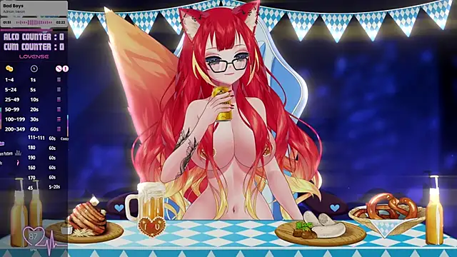 Snapshot of LewdKira_VT chatting on September 2025 02:02:01 PM LewdKira VT online show from September 2025 02:02:01 PM