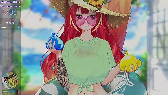 Snapshot of LewdKira_VT chatting on June 2026 05:55:02 PM LewdKira VT online show from June 2026 05:55:02 PM